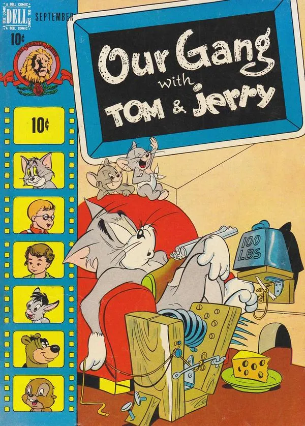 Cover of Our Gang with Tom & Jerry #50