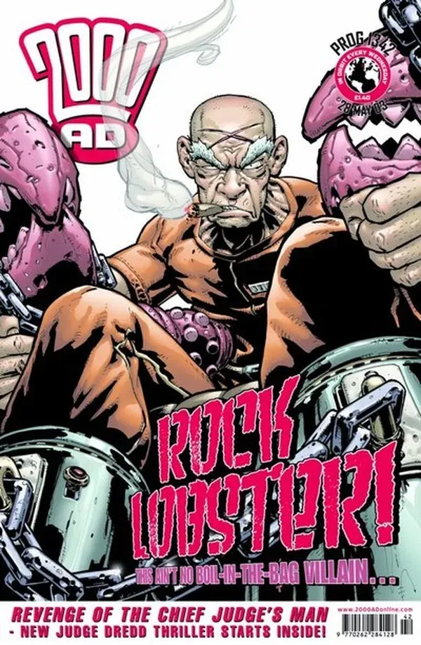 Cover of 2000 AD #1342