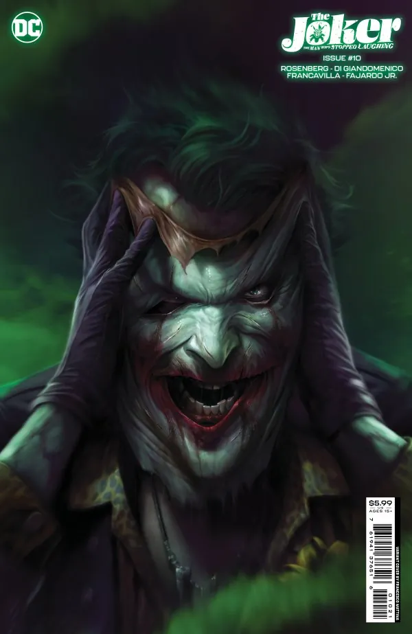 Cover of The Joker: The Man Who Stopped Laughing #10