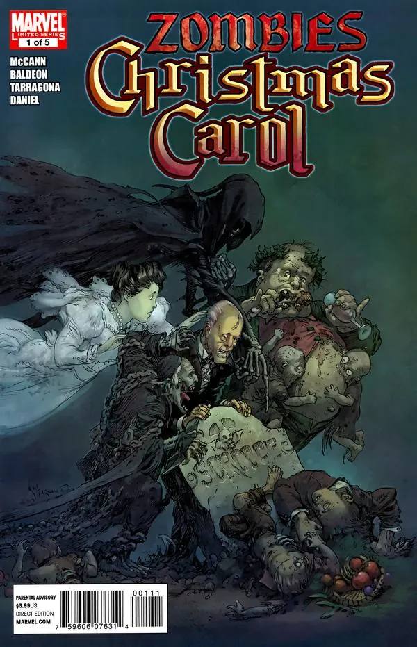 Cover of Marvel Zombies Christmas Carol #1