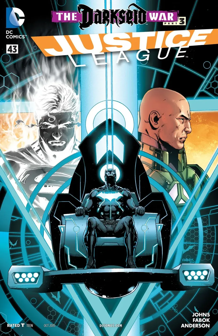 Cover of Justice League #43
