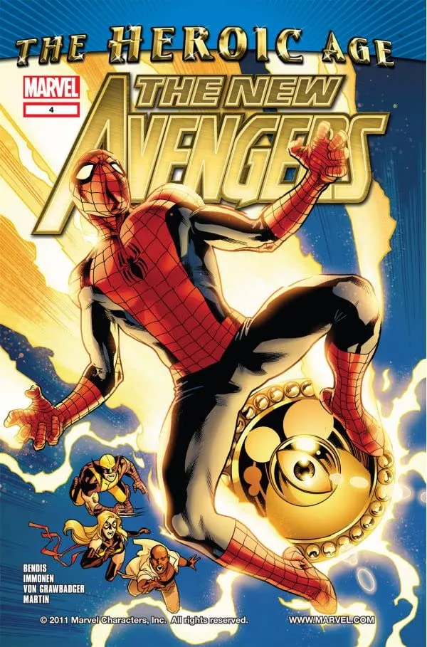 Cover of New Avengers #4