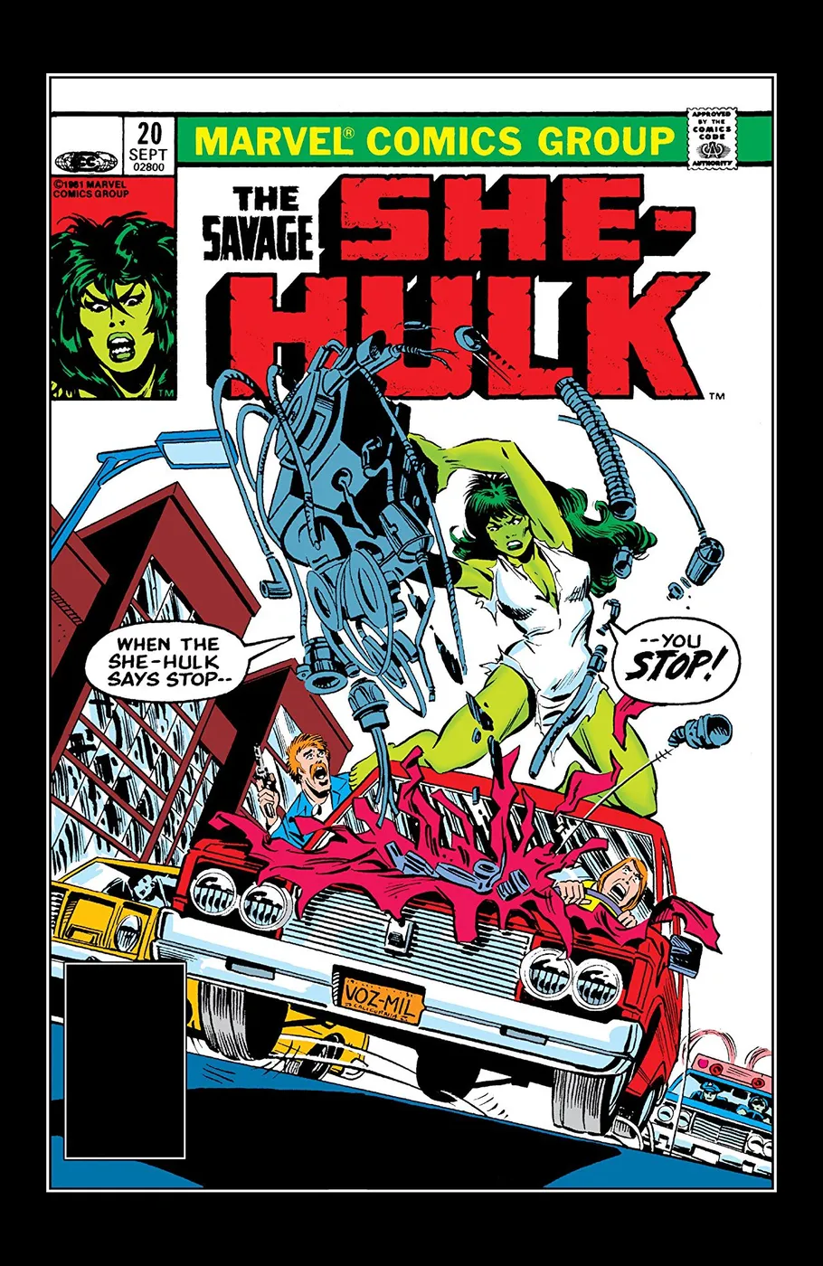 Cover of The Savage She-Hulk #20