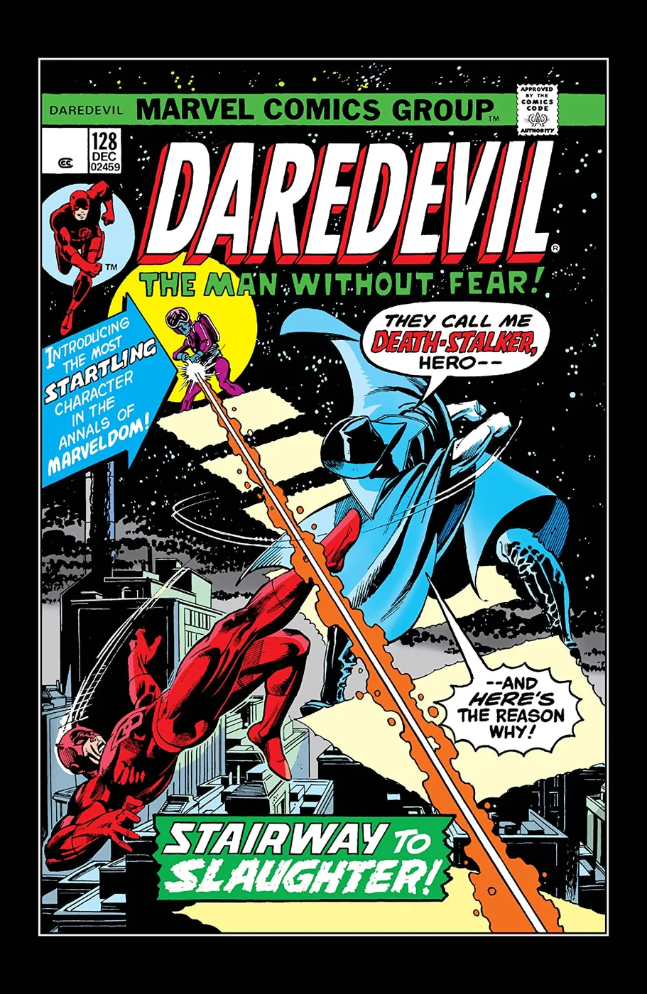Cover of Daredevil #128