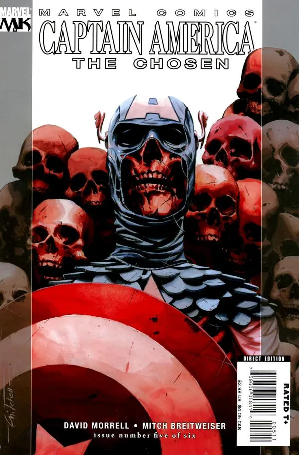 Cover of Captain America: The Chosen #5