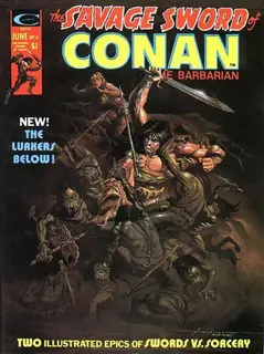 Cover of The Savage Sword of Conan #6