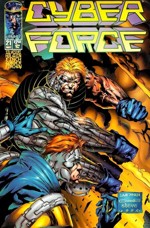 Cover of Cyberforce #21
