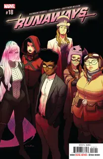 Cover of Runaways #18