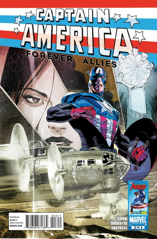 Cover of Captain America: Forever Allies #3