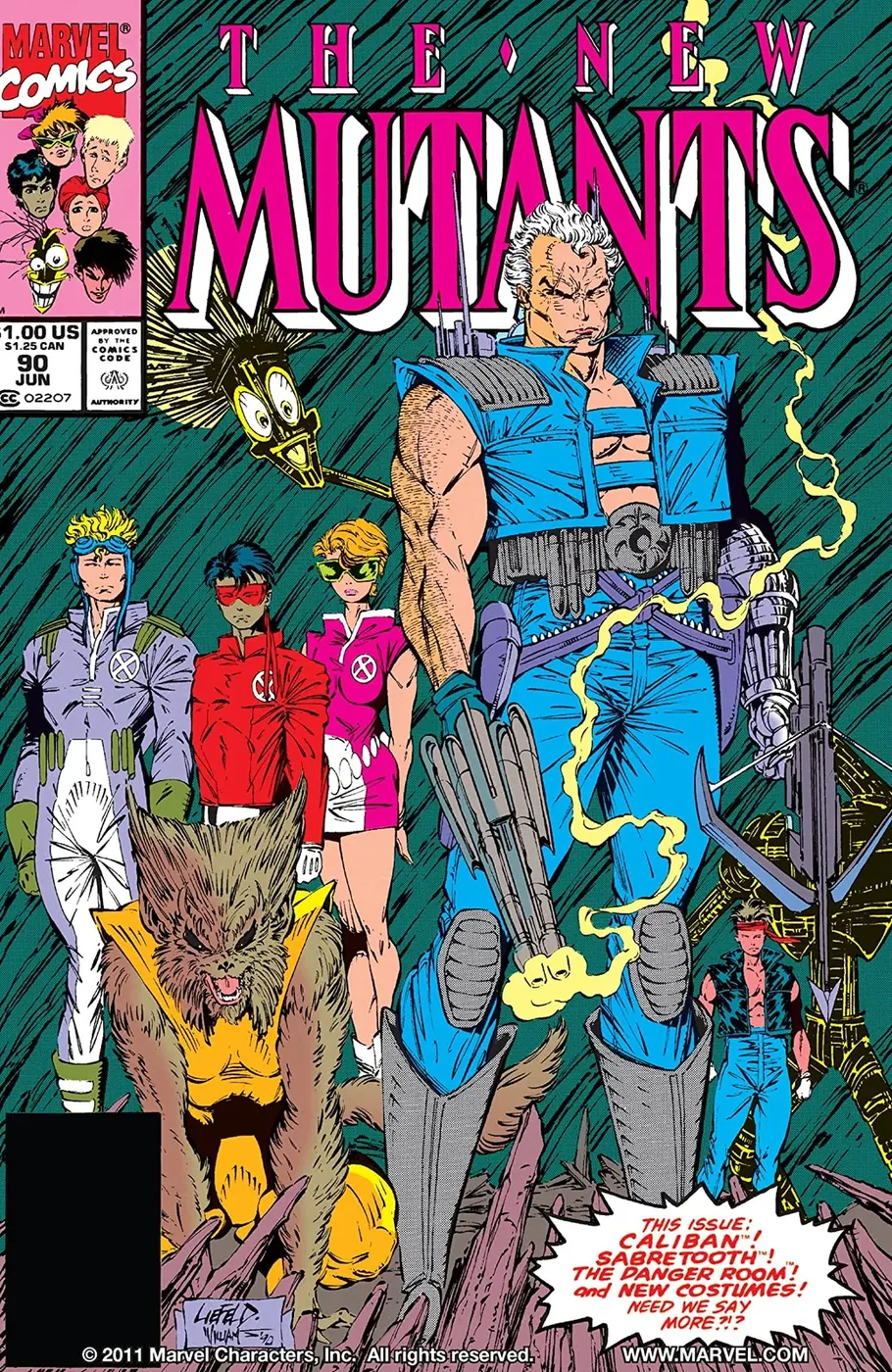 Cover of The New Mutants #90