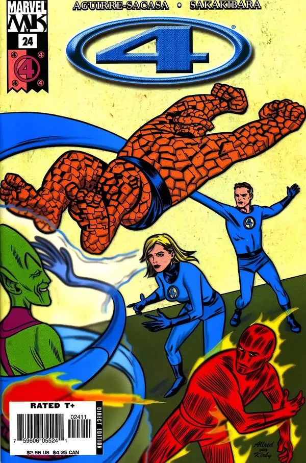 Cover of Marvel Knights 4 #24