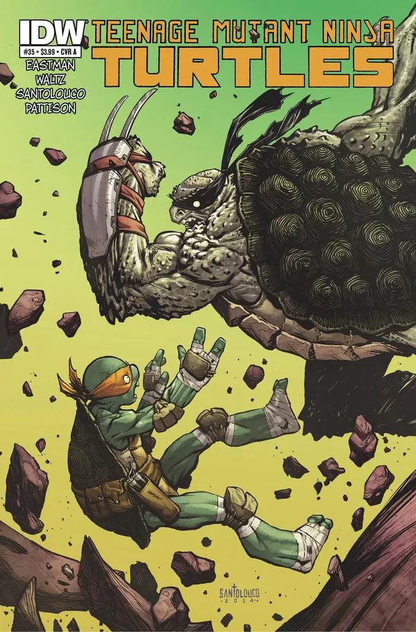 Cover of Teenage Mutant Ninja Turtles #35