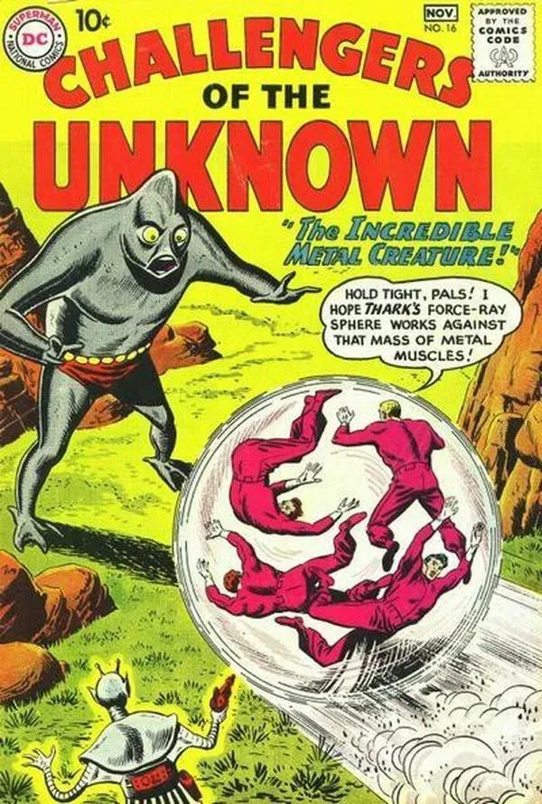 Cover of Challengers of the Unknown #16