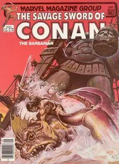 Cover of The Savage Sword of Conan #80