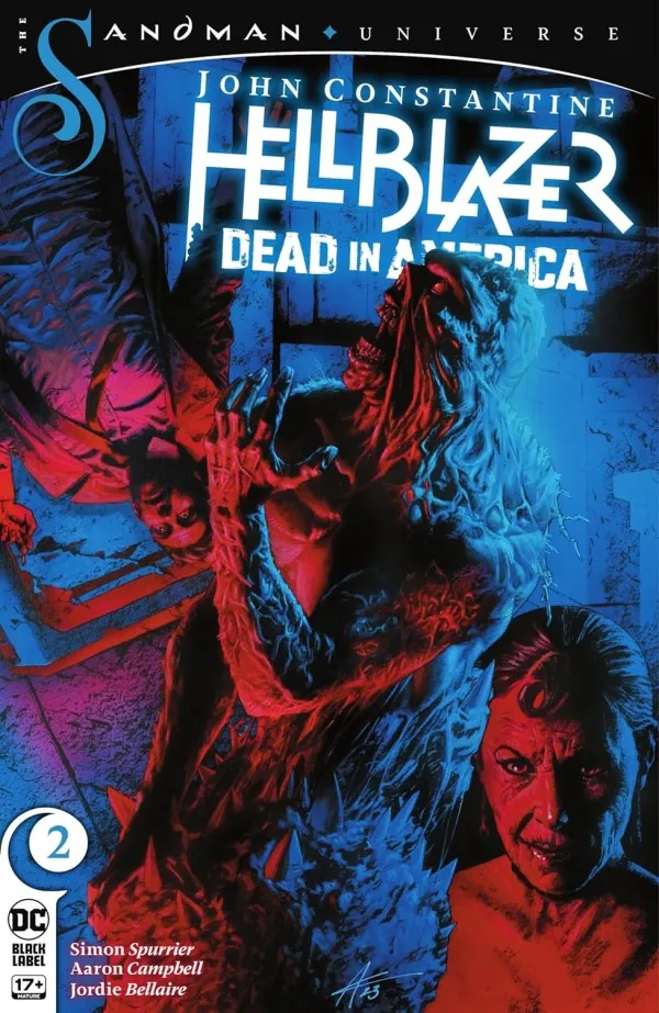 Cover of John Constantine, Hellblazer: Dead in America #2