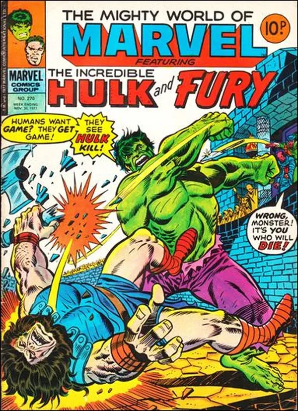 Cover of The Mighty World of Marvel #270