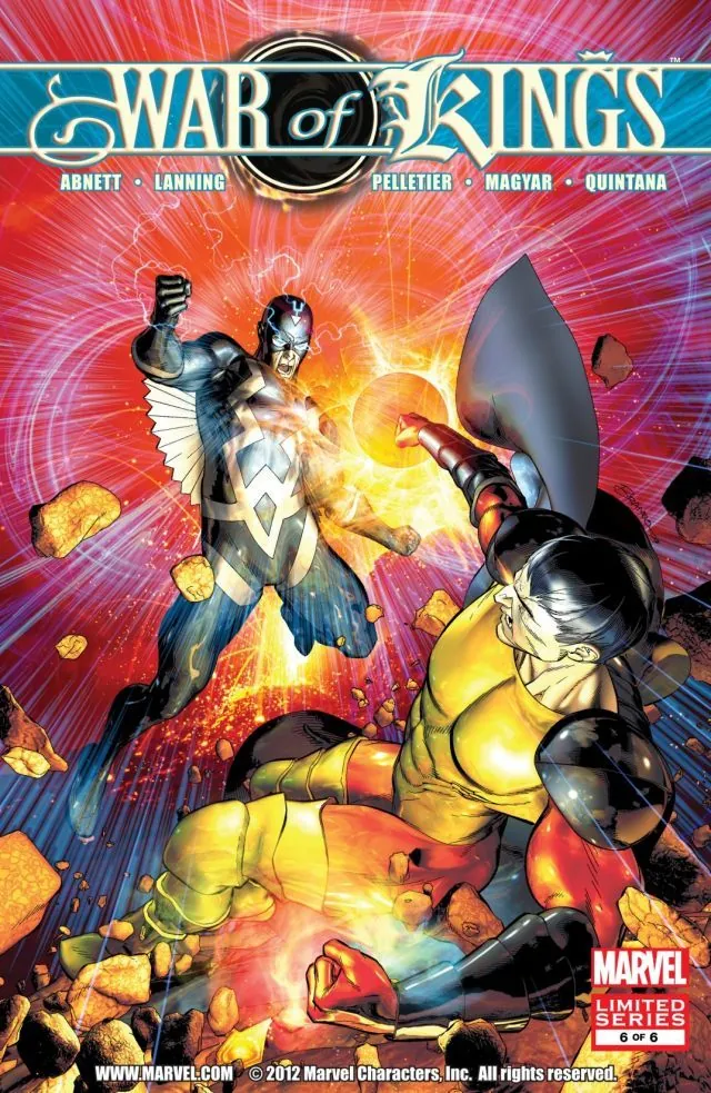Cover of War of Kings #6