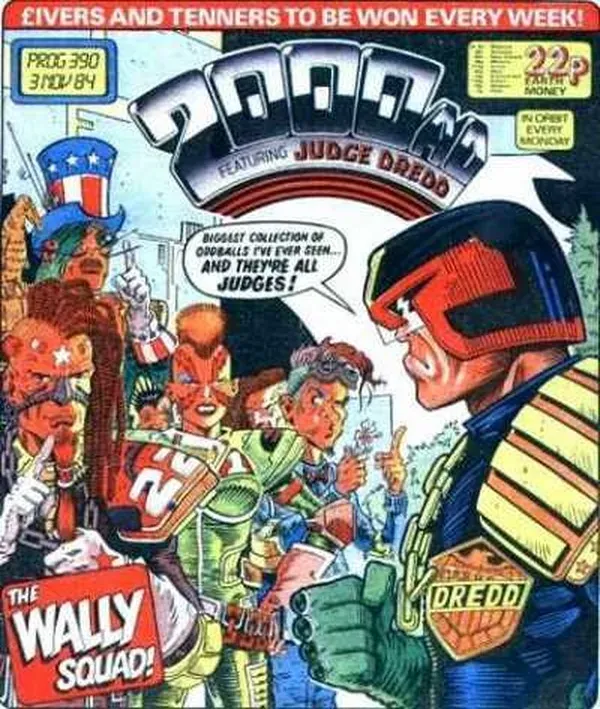 Cover of 2000 AD #390