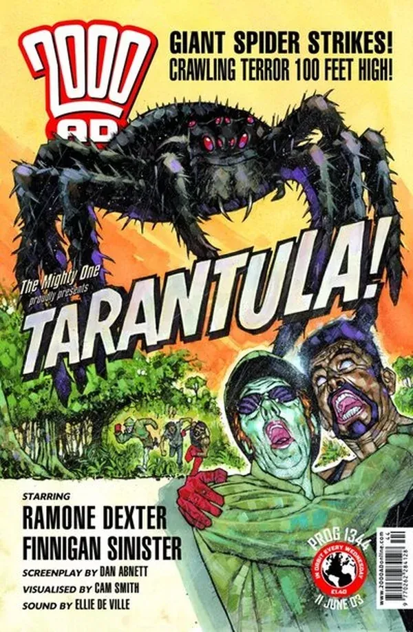 Cover of 2000 AD #1344