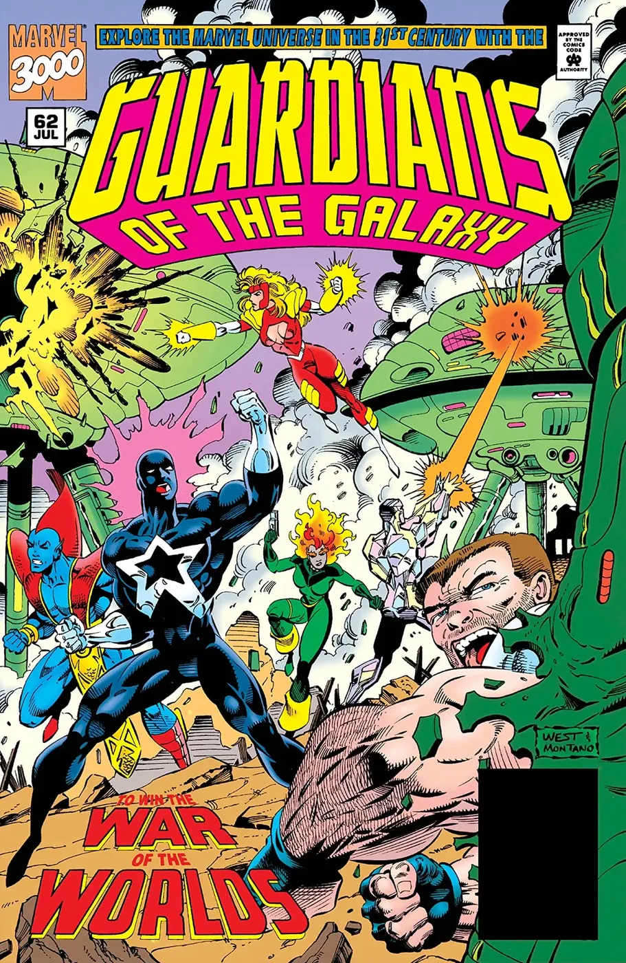 Cover of Guardians of the Galaxy #62