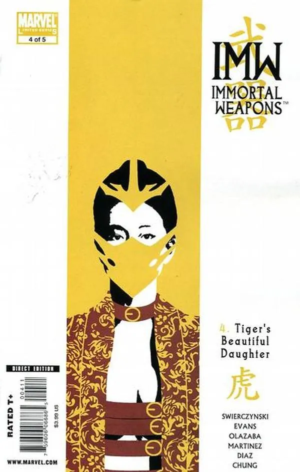 Cover of Immortal Weapons #4
