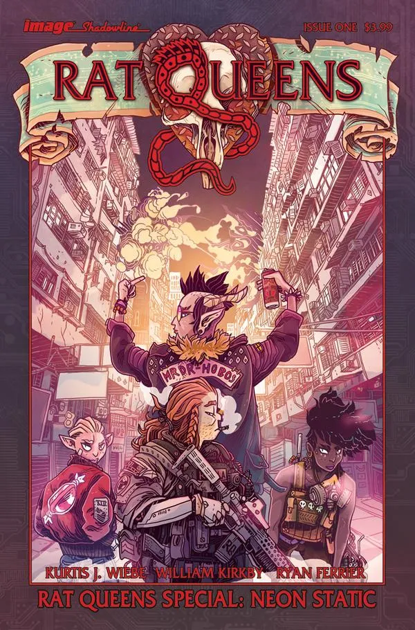 Cover of Rat Queens Special: Neon Static #1