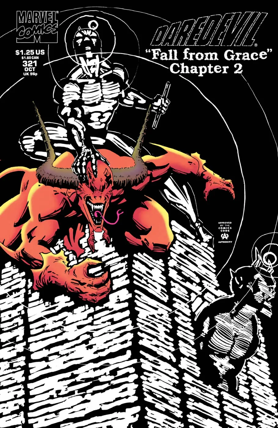 Cover of Daredevil #321