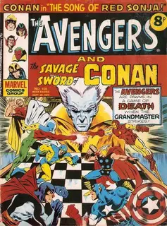Cover of The Avengers #105