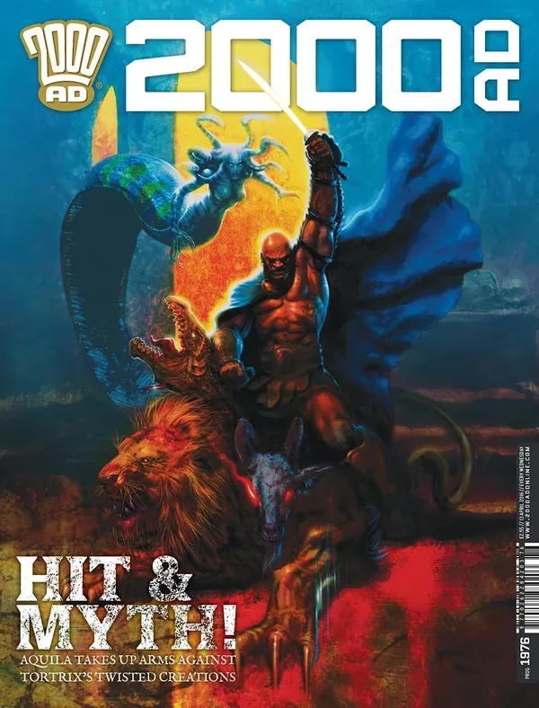 Cover of 2000 AD #1976