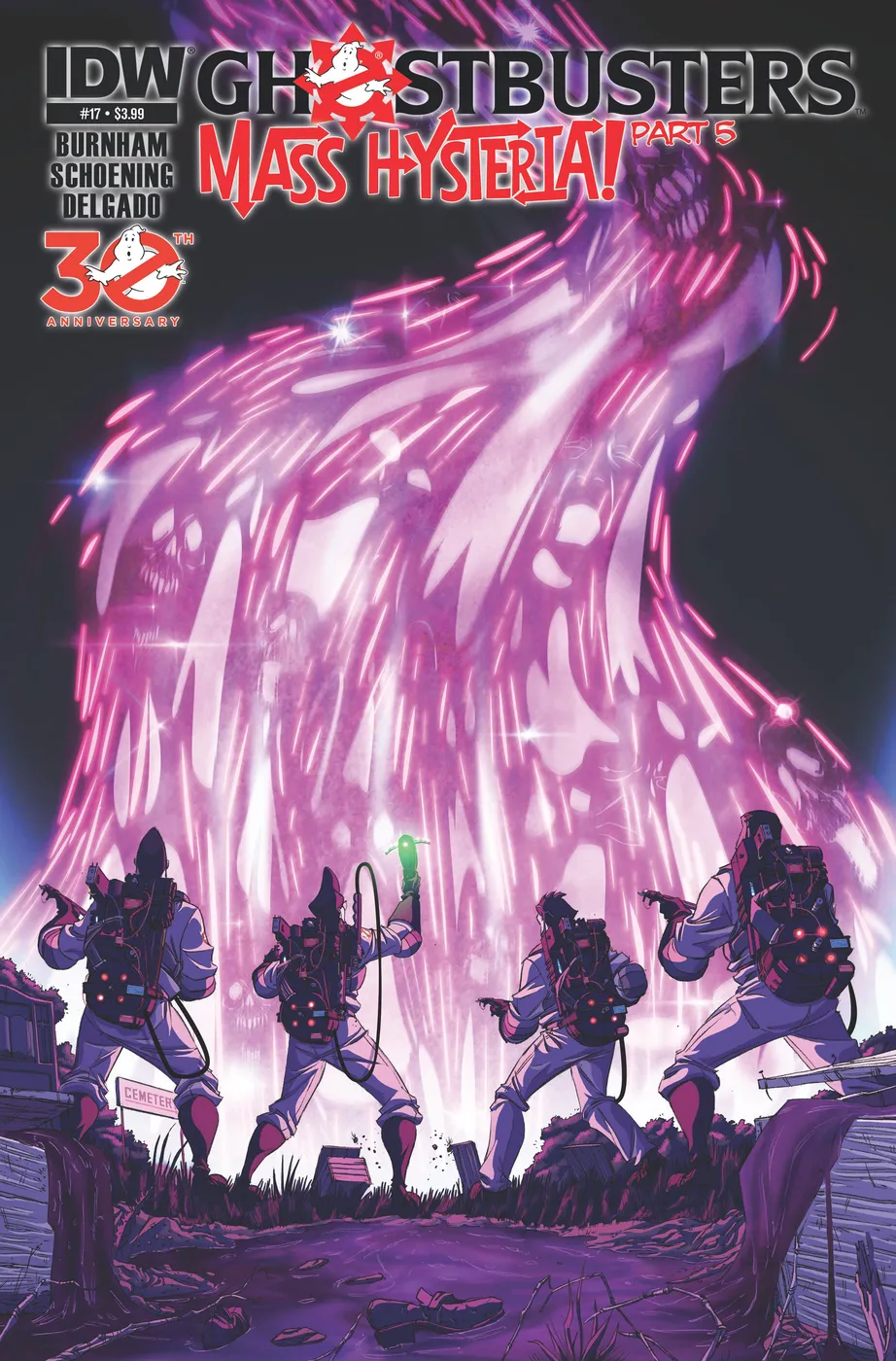 Cover of Ghostbusters #17