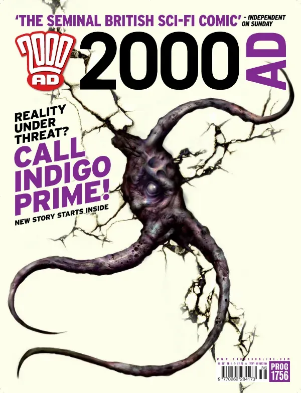 Cover of 2000 AD #1756