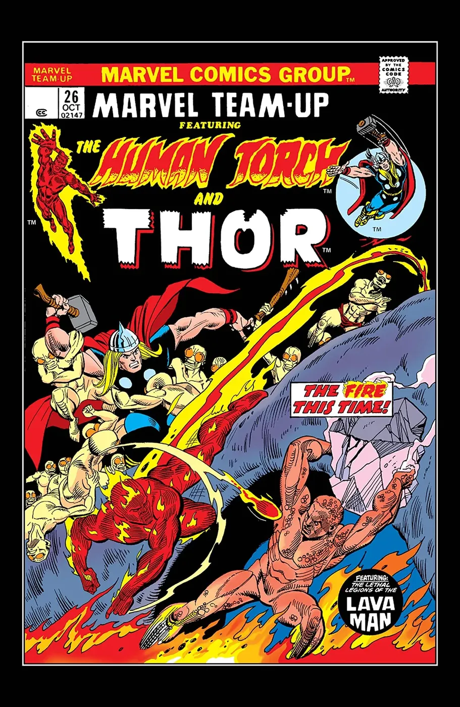 Cover of Marvel Team-Up #26