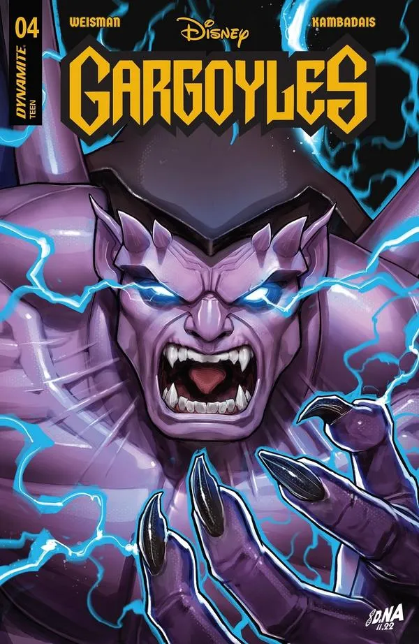 Cover of Gargoyles #4