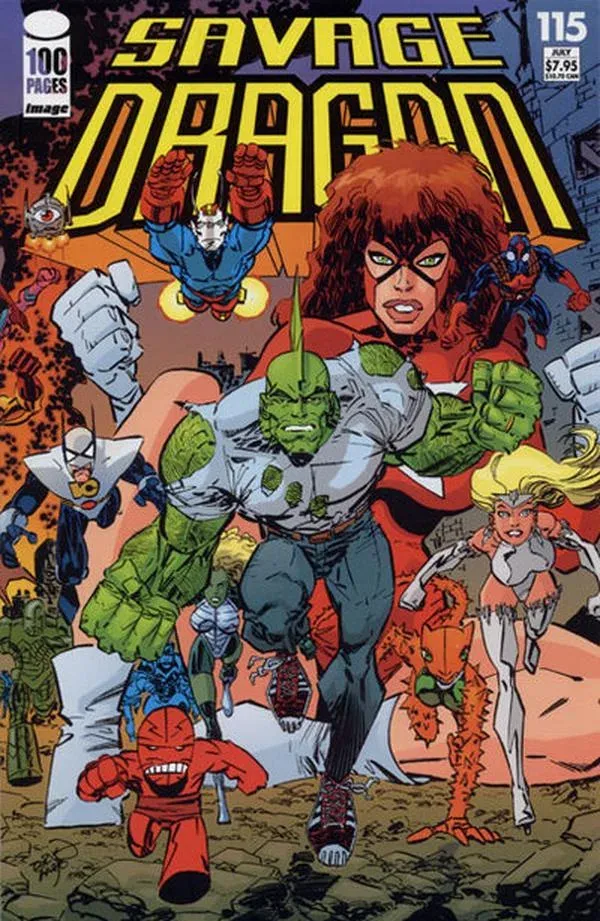 Cover of Savage Dragon #115