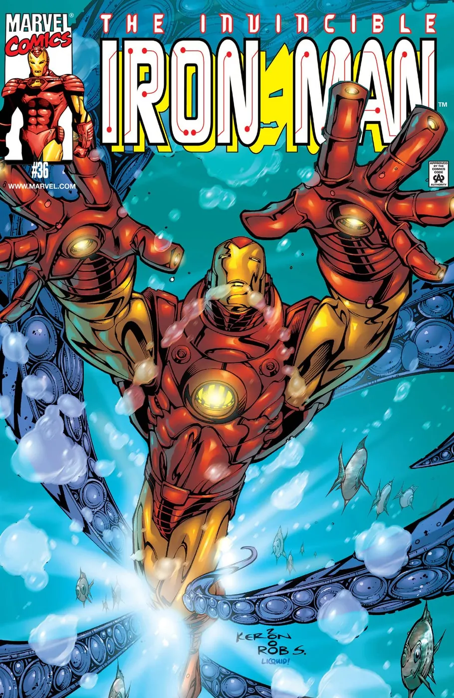 Cover of Iron Man #36