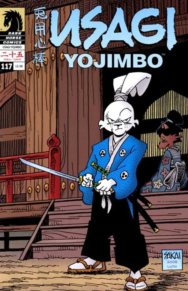 Cover of Usagi Yojimbo #117