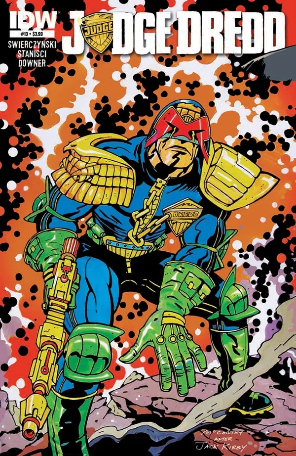 Cover of Judge Dredd #13