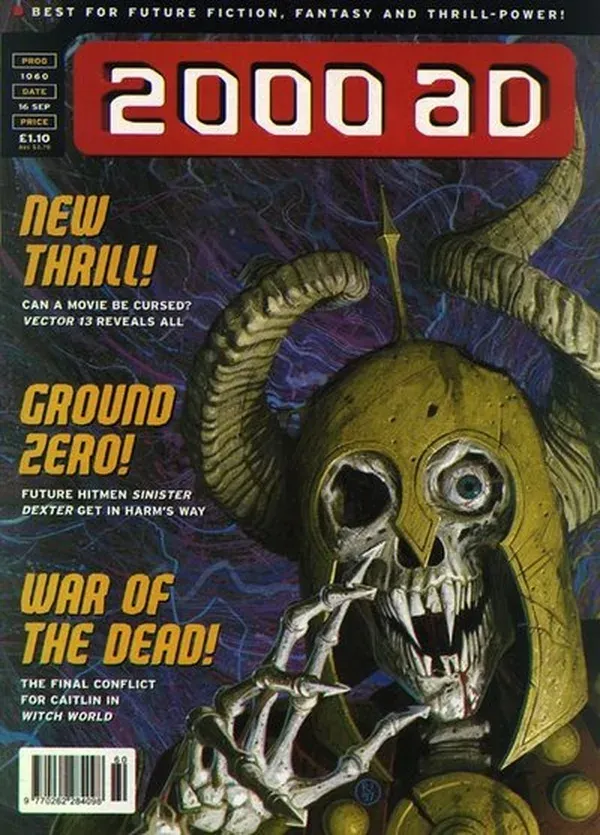 Cover of 2000 AD #1060