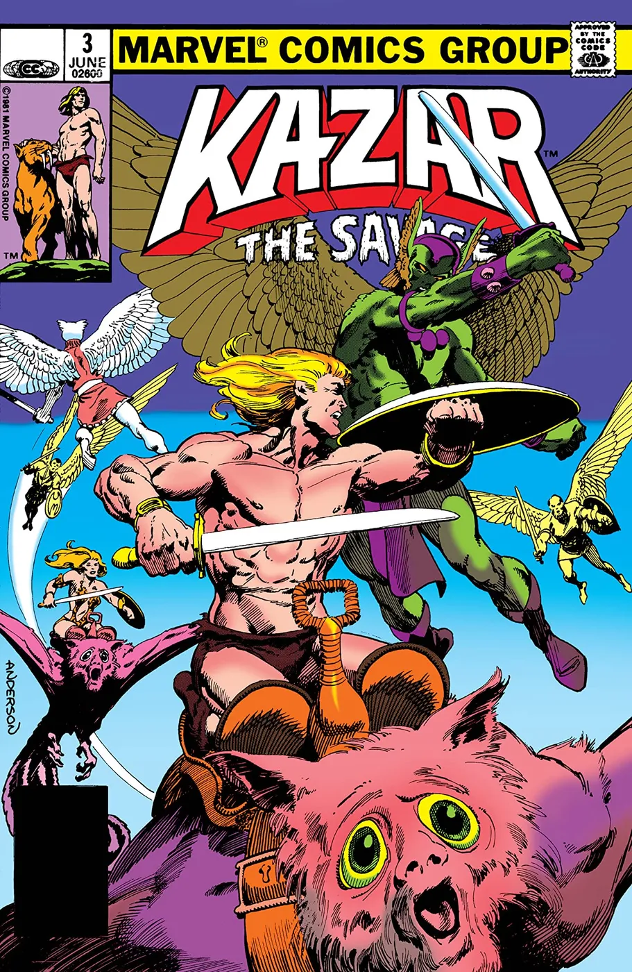 Cover of Ka-Zar the Savage #3