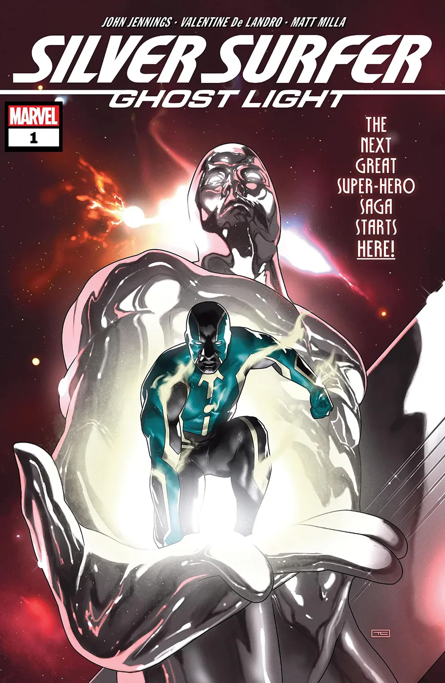 Cover of Silver Surfer: Ghost Light #1