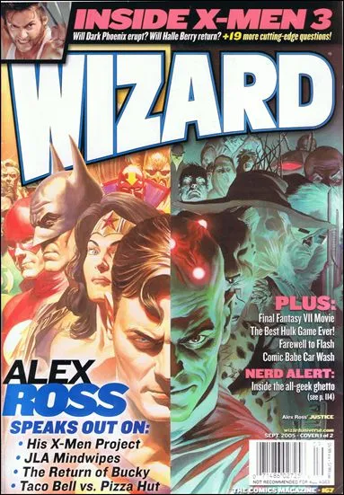 Cover of Wizard: The Comics Magazine #167