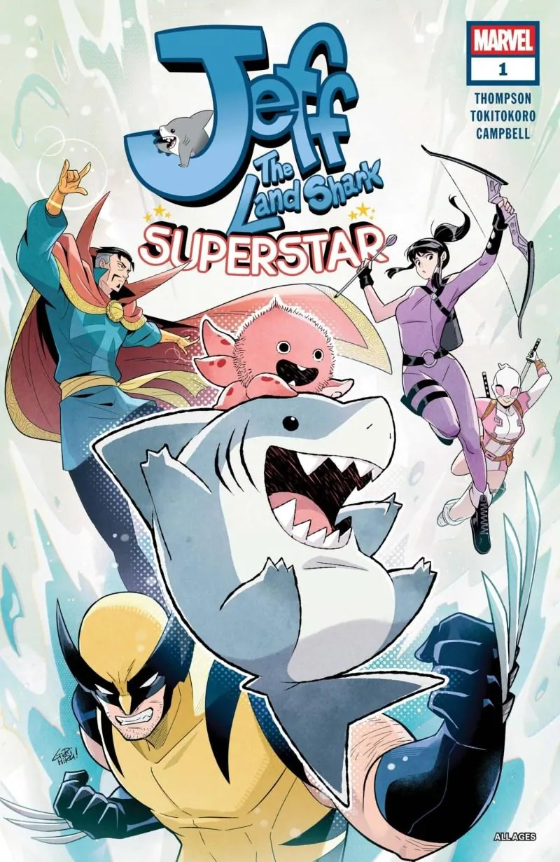 Cover of Jeff the Land Shark: Superstar #1