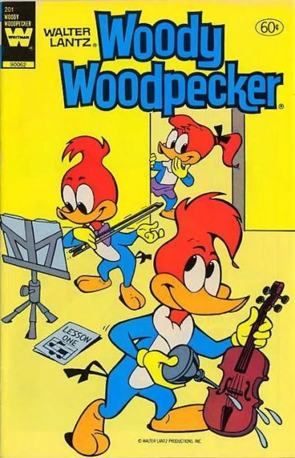 Cover of Walter Lantz Woody Woodpecker #201