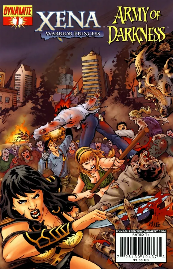 Cover of Xena / Army of Darkness: What... Again?! #1
