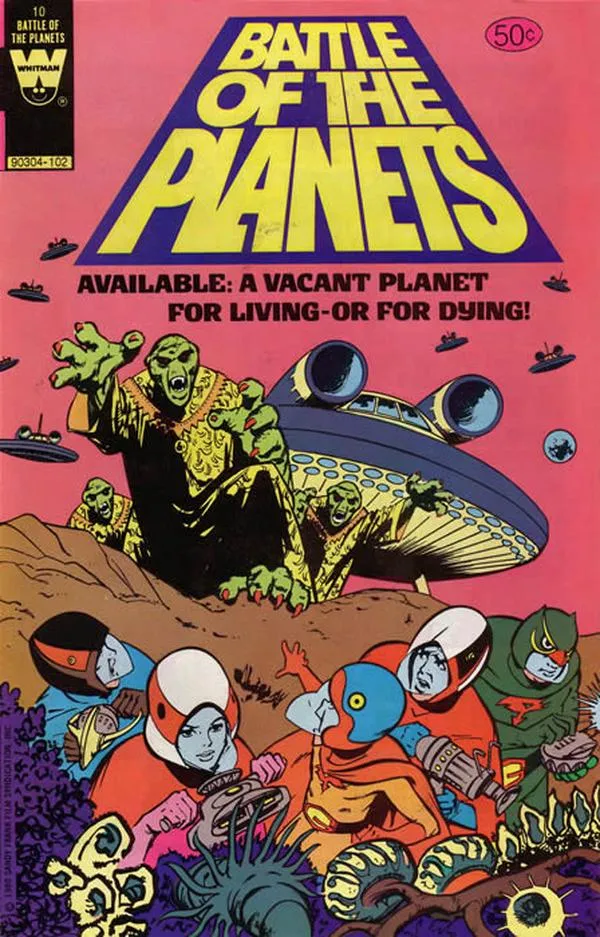 Cover of Battle of the Planets #10