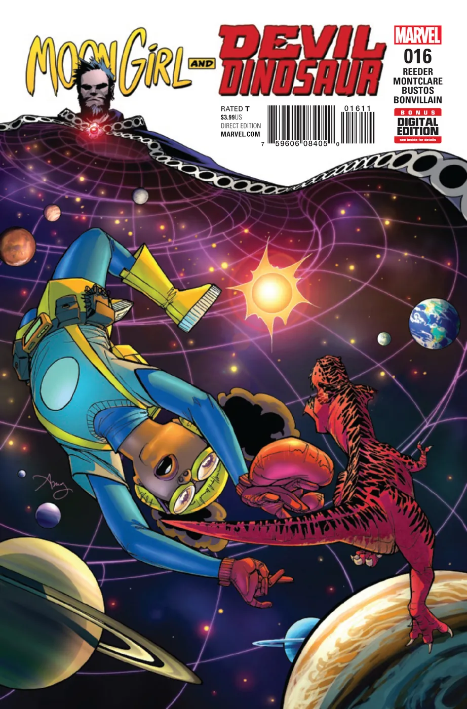 Cover of Moon Girl and Devil Dinosaur #16