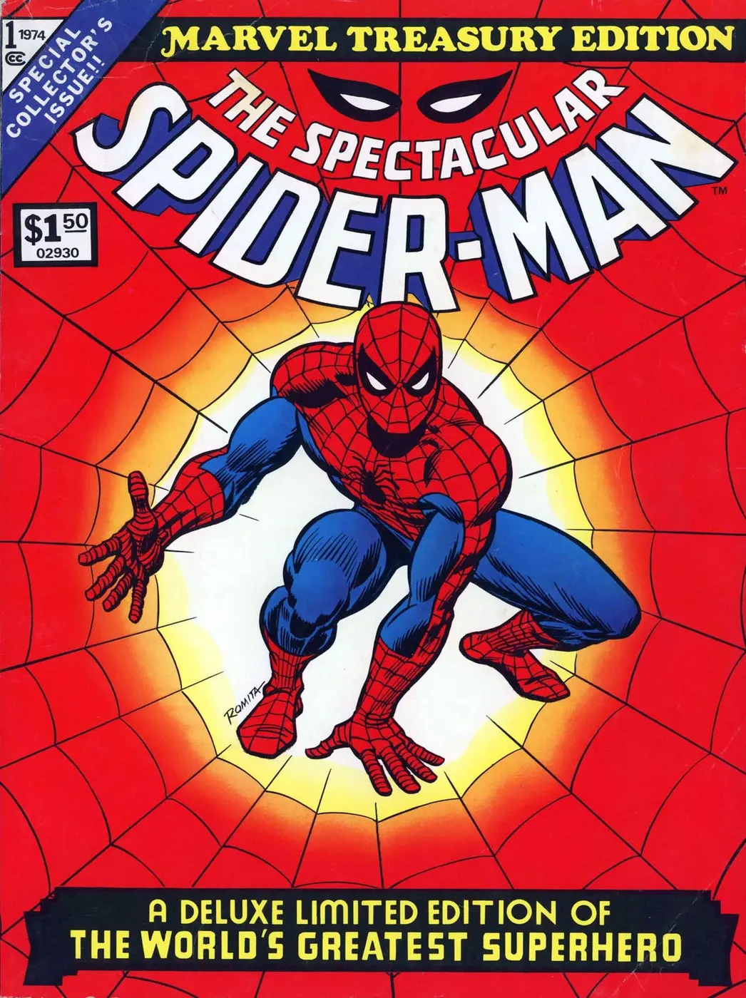 Cover of Marvel Treasury Edition #1