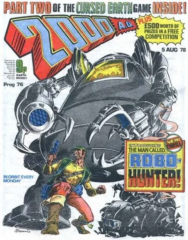 Cover of 2000 AD #76