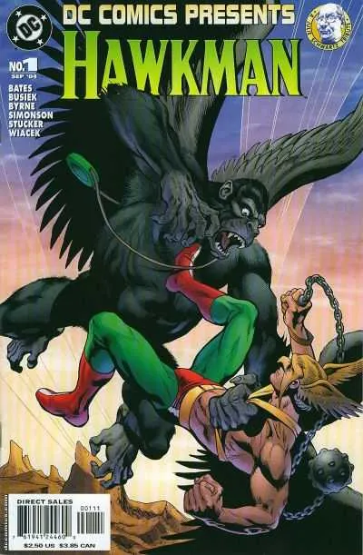 Cover of DC Comics Presents: Hawkman #1