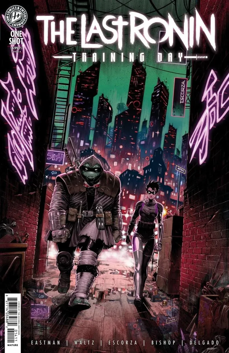 Cover of Teenage Mutant Ninja Turtles: The Last Ronin - Training Day #1